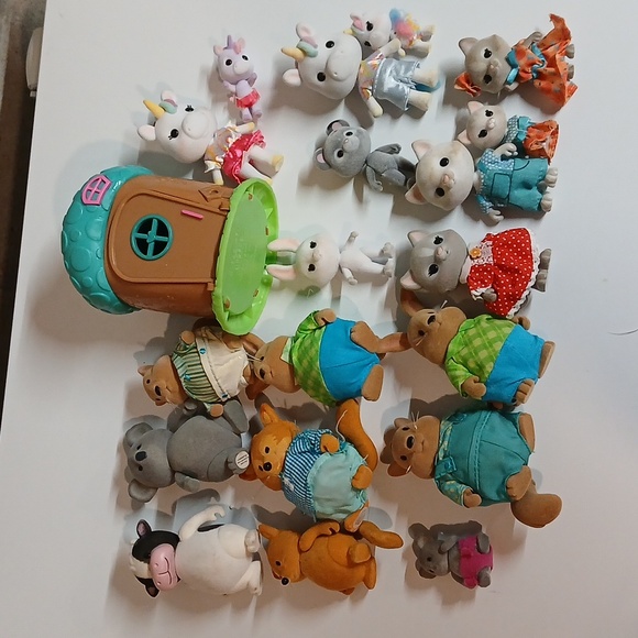 Lil Woodzeez Other - Lil Woodzeez And Honey Bees Acres Animal Lot 20 Pieces